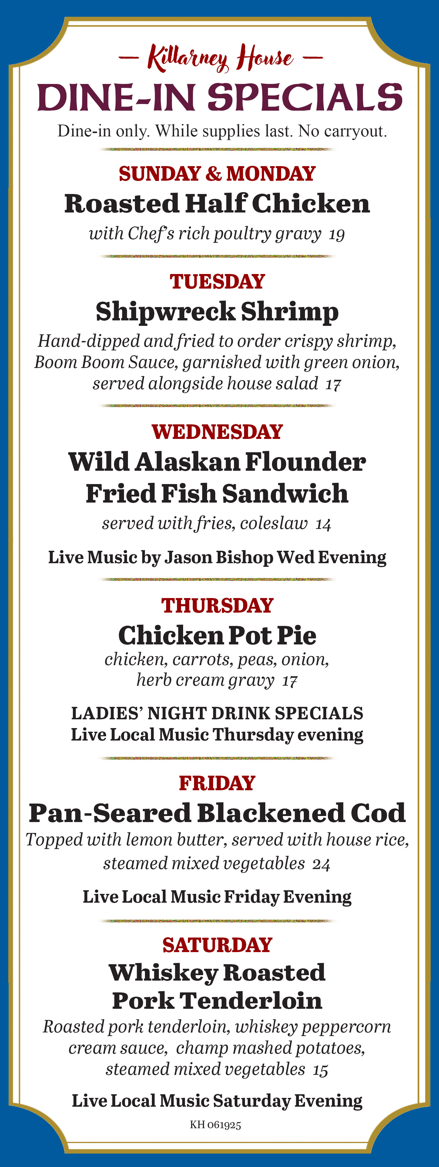 Dine In Specials June2025 KH 061925 WEB