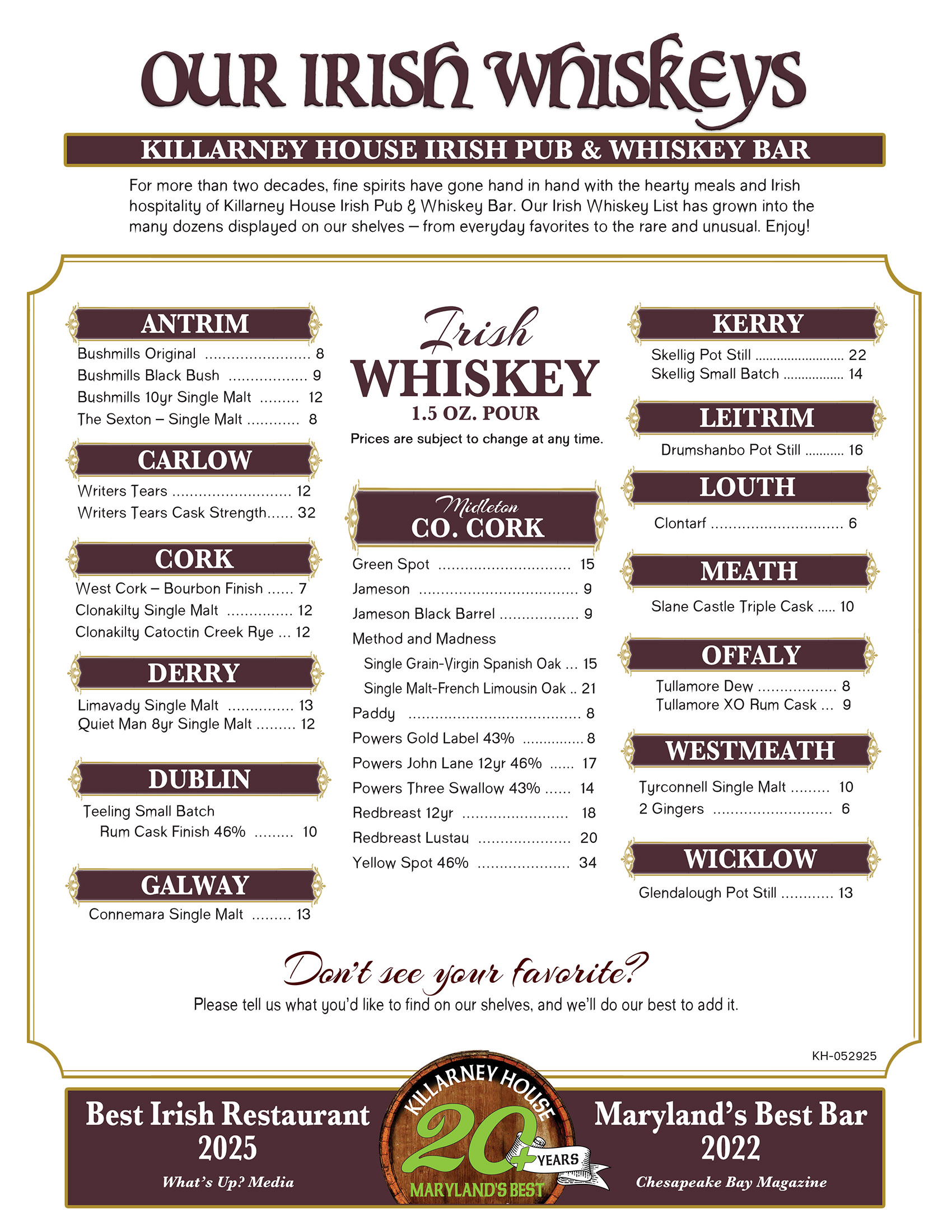 Pg2 WhiskeyByCountyKH LTR 052925 WEB