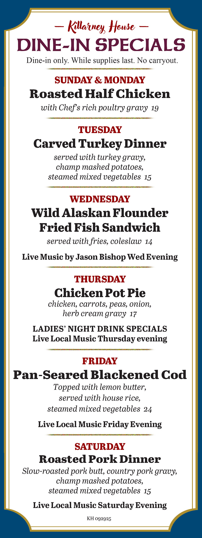 Dine In Specials Oct2025 KH 092925 WEB