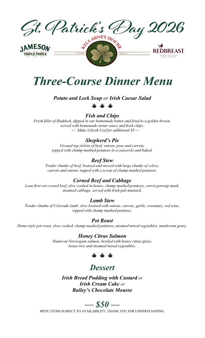 Dinner KH 3CourseStPat2026 LEGAL PRINT 1