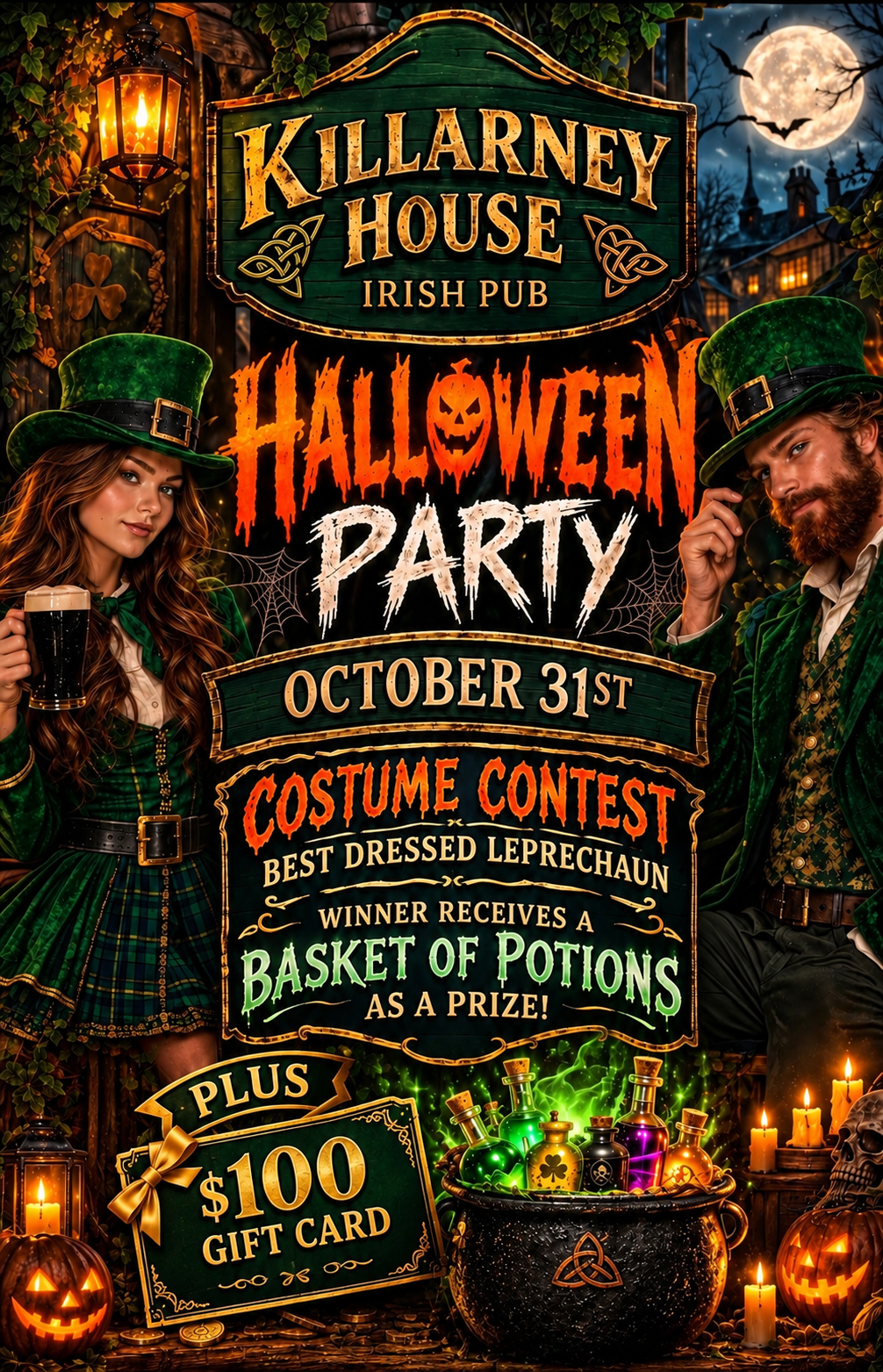KH FLYER Halloween Kerry